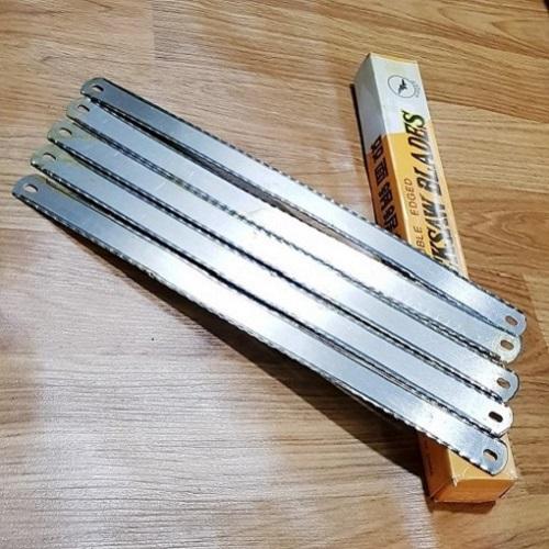 [HCM]Bộ 5 Lưỡi Cưa Sắt Hai Mặt 300x20x0.5mm