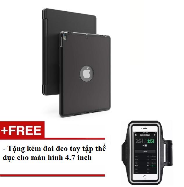 Bàn Phím bluetooth không dây cho Ipad 9.7 inch [Air, Air 2, Pro 9.7,2017] tặng kèm đai đeo tập thể dục màn hình 4.7 inch