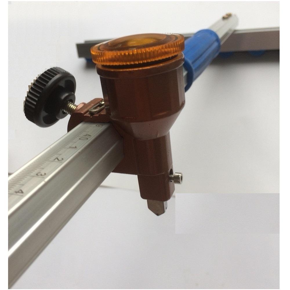 Thước cắt kính chữ T dài 0,6m Jiamin chuẩn nhà máy - Tặng kèm 1 lưỡi dao dự phòng - Dao cắt kiếng chữ T dài 0.6m - Thước cắt kiếng chữ T dài 60mm Jiamin cắt nhanh, ngọt