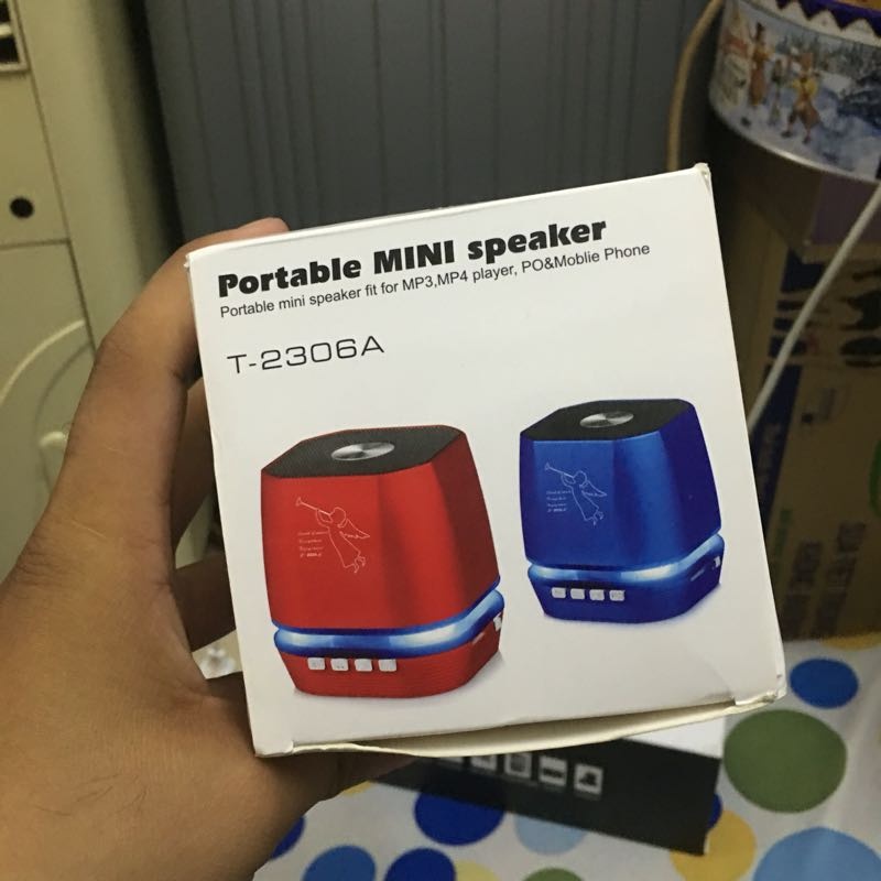 loa bluetooth mini T2306A - âm thanh cực hay có đèn led 8