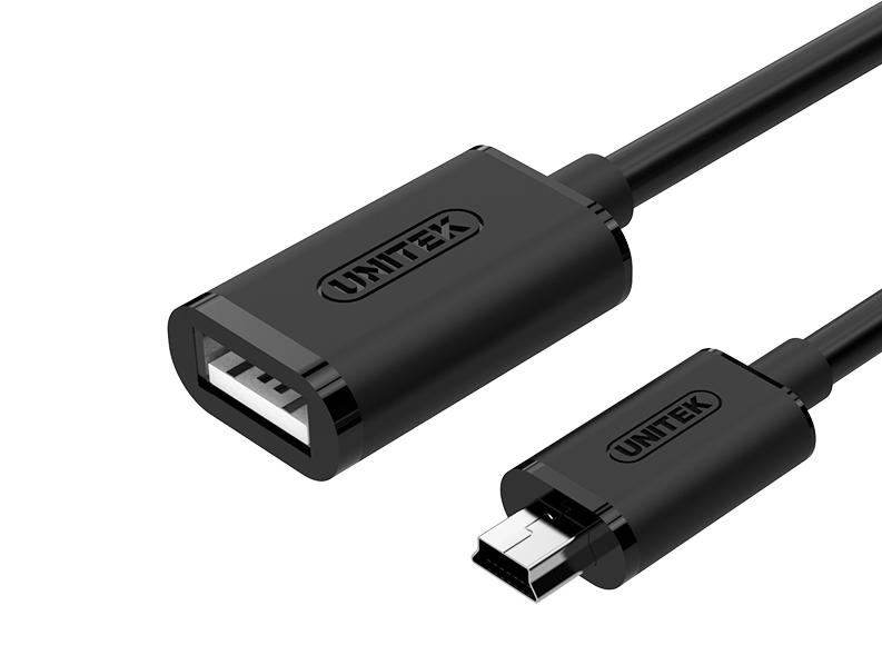 Cáp mini usb otg unitek y-c439bk