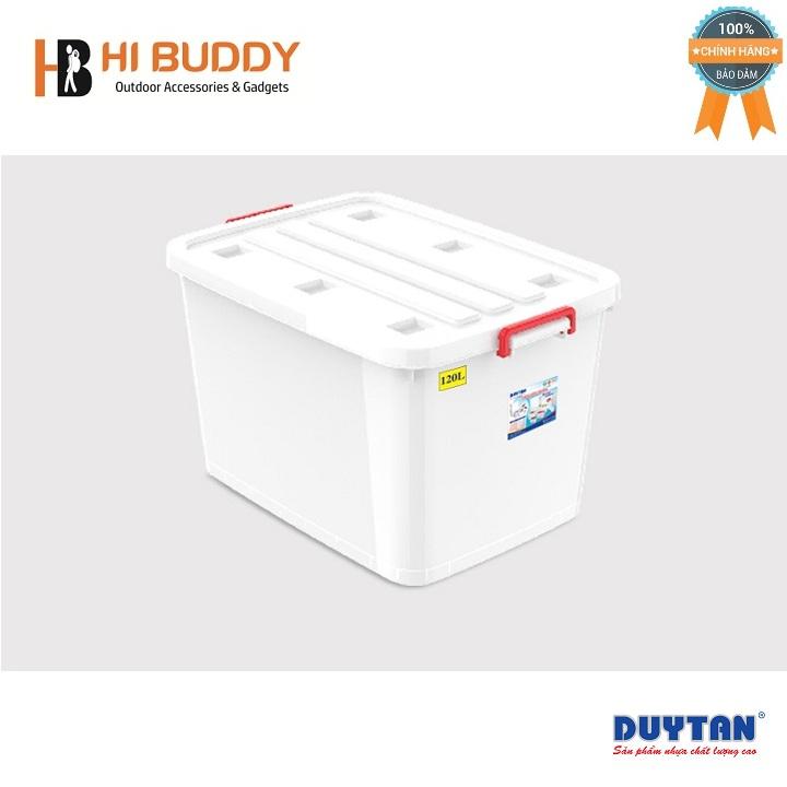 Thùng nhựa duy tân có bánh xe 120 lít no.213