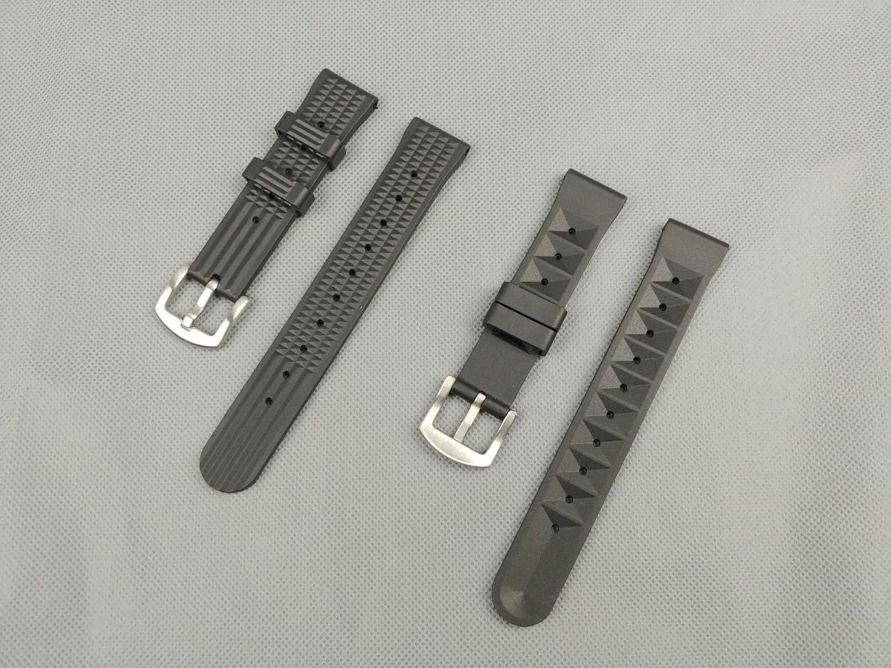 Dây cao su kiểu Seiko Waffle