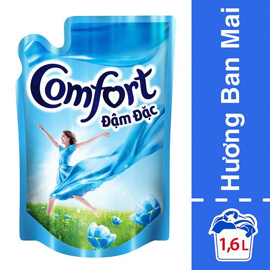 Nước xả Comfort 1 lần xả hương ban mai túi 1.6L