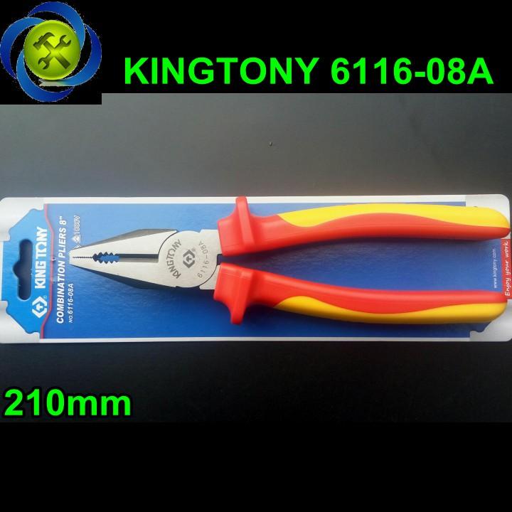Kềm điện kingtony 6116-08a 1000v 8 inch