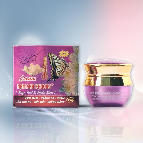 [HCM]Mỹ Phẩm - Nám - Trắng da - Thâm - Tàn nhang - Đồi mồi - Chống nắng Nam Anh Khương Vip (18g)