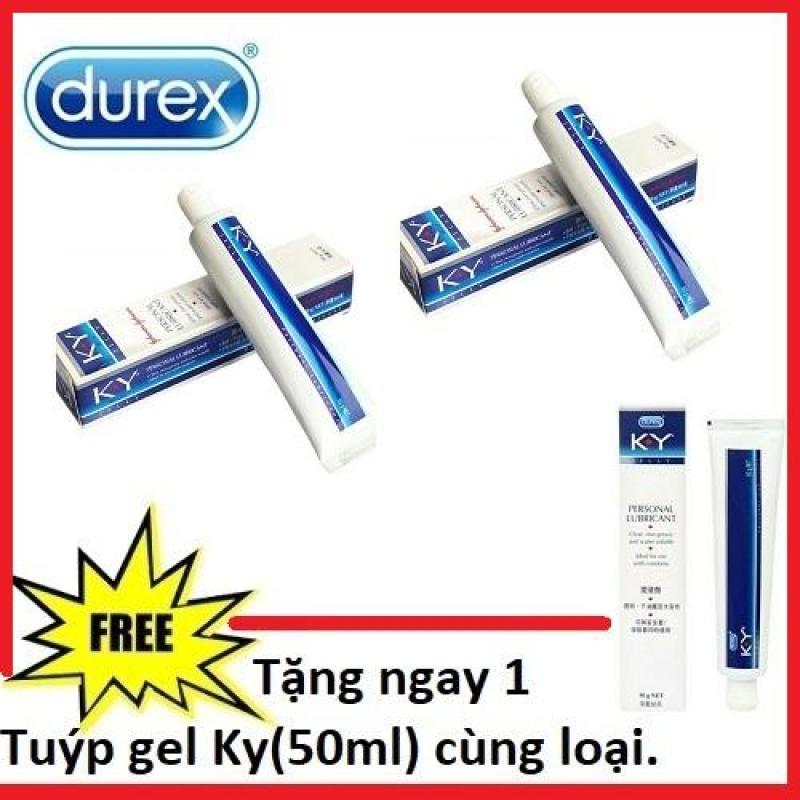 Bộ 2 gel bôi trơn KY (Thái Lan) 50ml + Tặng 1 tuýp cùng loại nhập khẩu