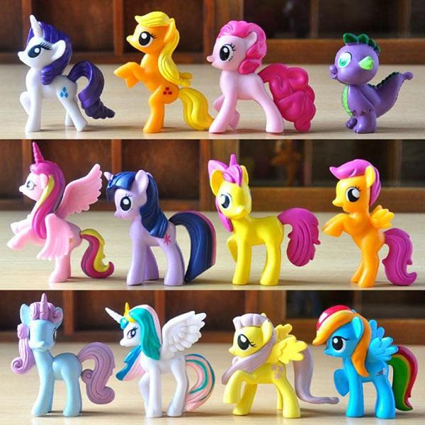 Bộ đồ chơi 12 ngựa pony thiên thần