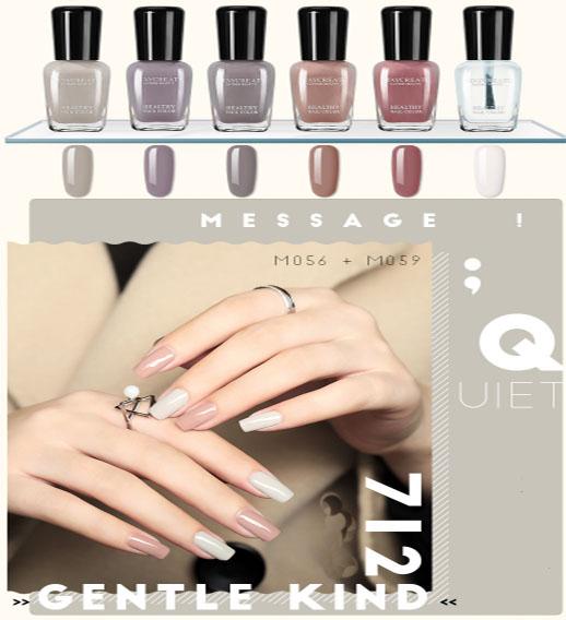 Bộ 6 lọ sơn móng tay màu Nail Polish nhanh khô ( #711) tốt nhất