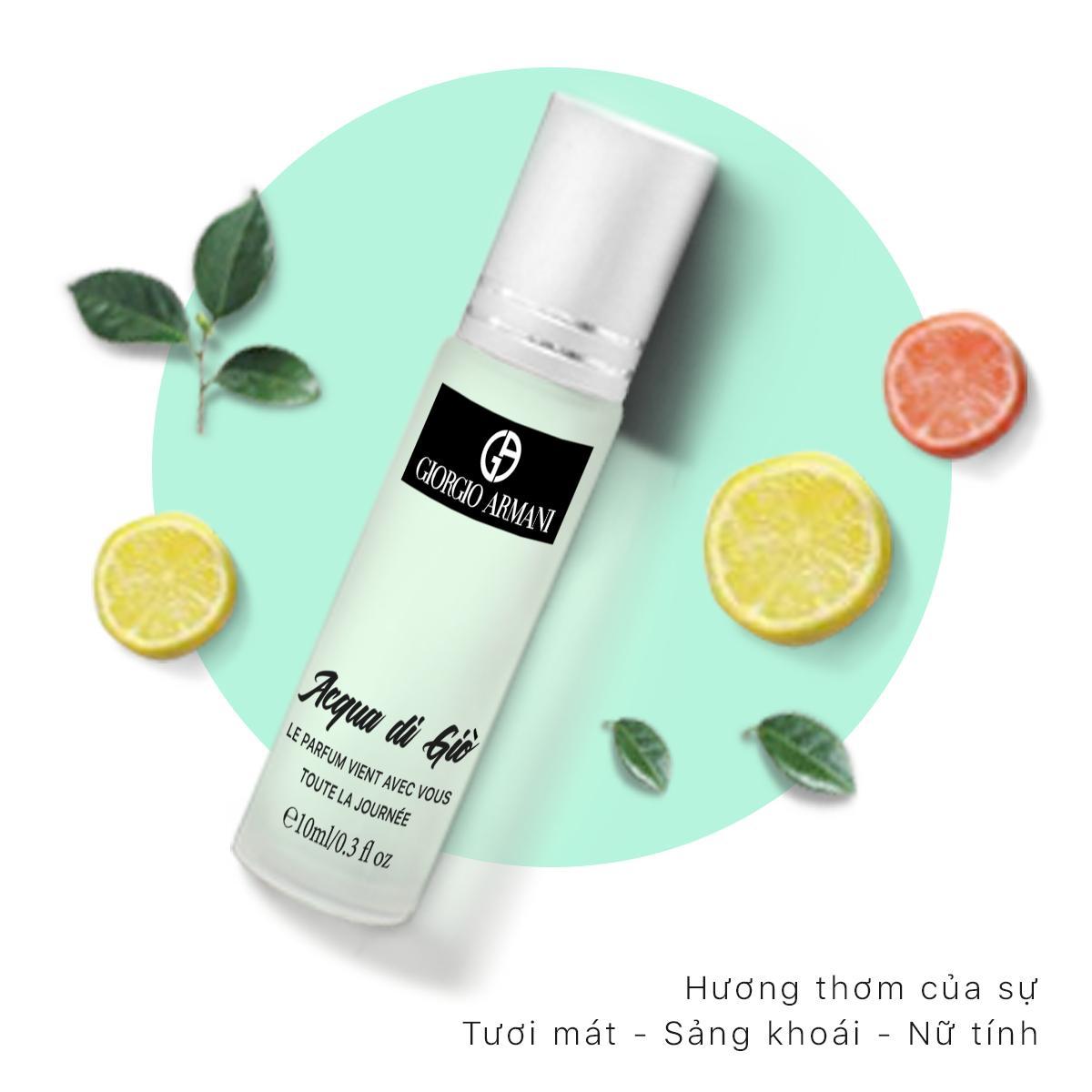 - Tinh dầu nước hoa Acqua di Gioia