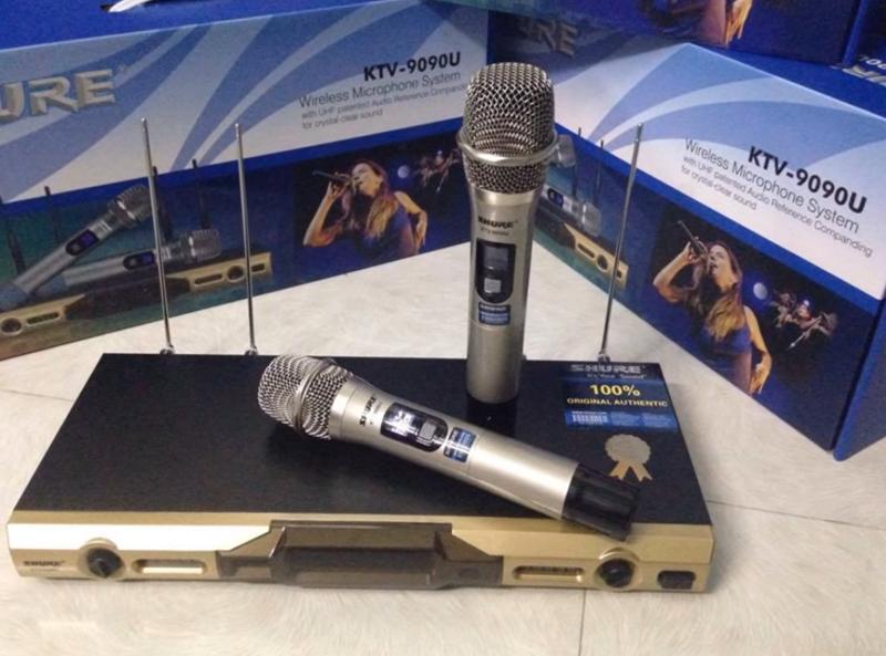 Micro shure ktv 9090u - siêu chống hú