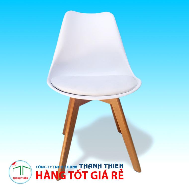 Ghế nội thất, ghế ăn, ghế cafe, ghế nhà hàng, ghế EAMES chân gỗ , ghế nhập khẩu đẹp tốt giá rẻ GCP 033