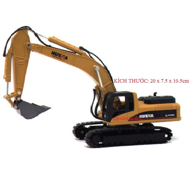 Máy xúc mô hình tĩnh Huina như thật