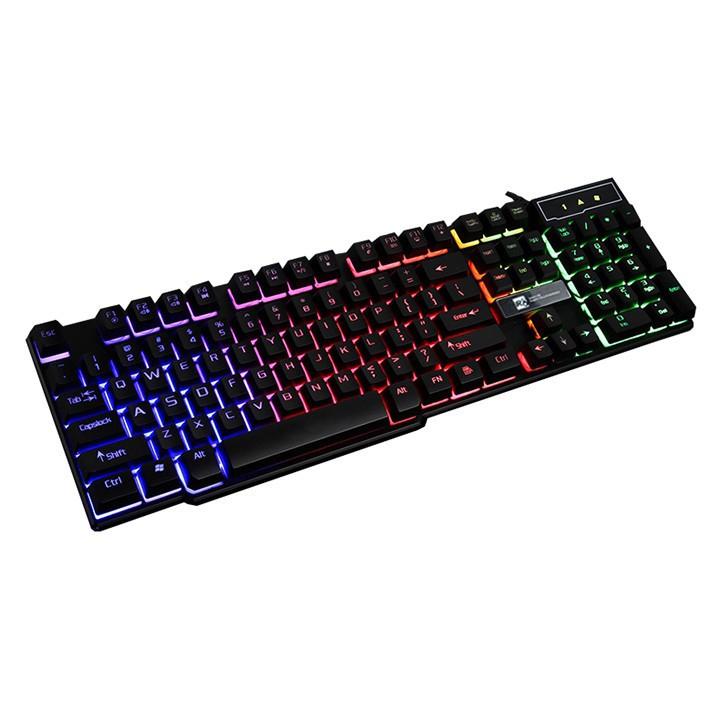Chuyên game bàn phím game giả cơ r8 1822 có đèn led 7 màu