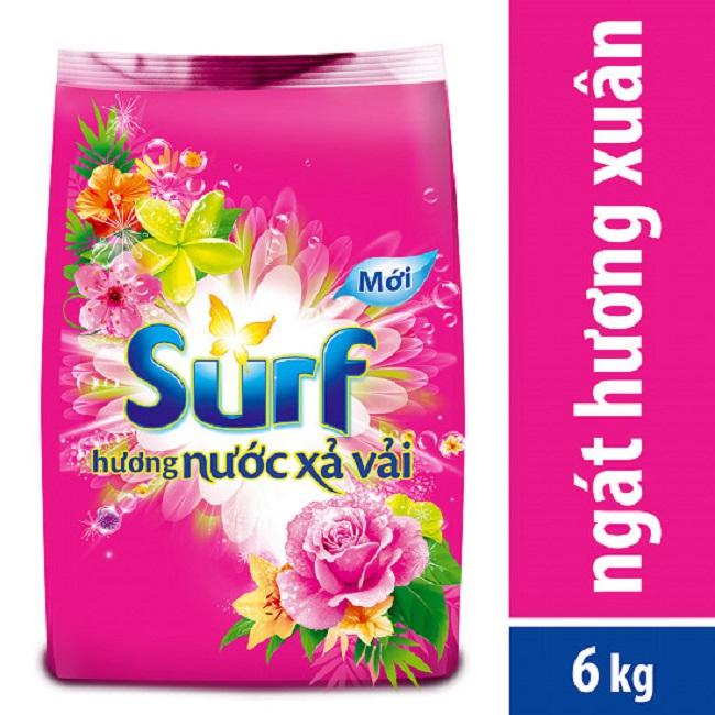 Bột giặt Surf hương Nước xả vải 6kg