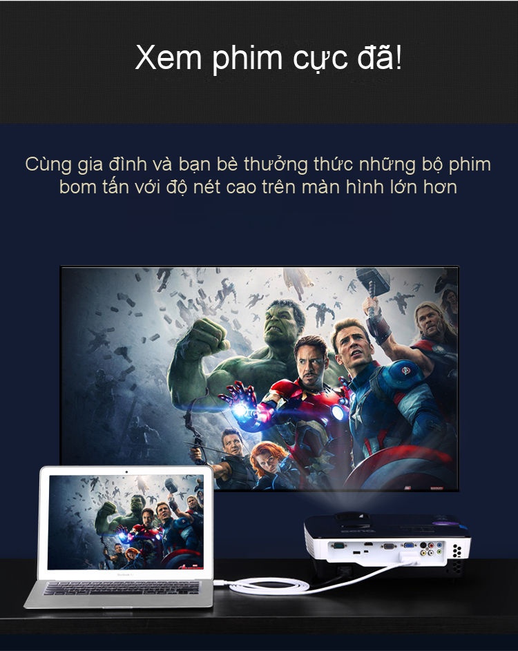 Cáp chuyển đổi Mini Displayport sang VGA dài 1,5m UGREEN MD103 Cáp chuyển đổi Mini Displayport sang VGA dài 1,5m UGREEN MD103
