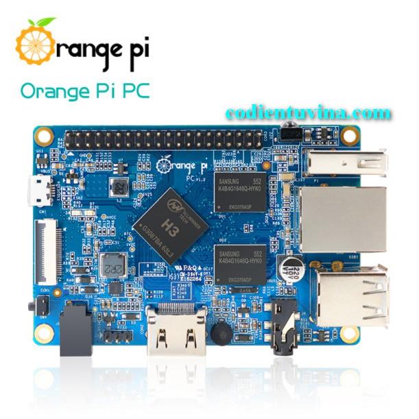 Máy tính nhúng orange pi pc plus