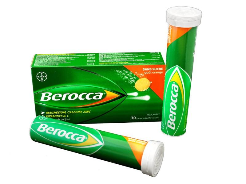 Viên sủi bổ sung Vitamin BEROCCA Performance (10 viên/tuýp) nhập khẩu