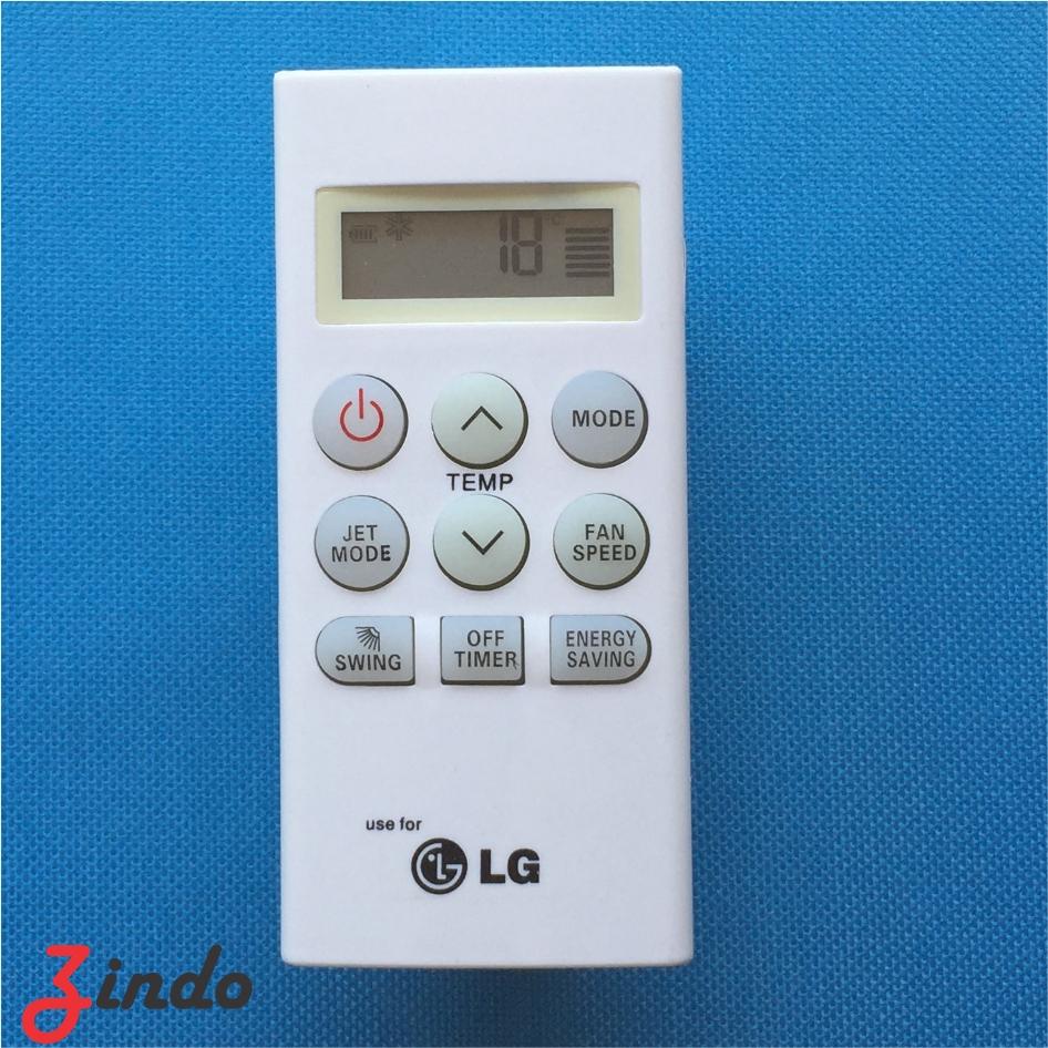 Remote cho điều hòa 1 và 2 chiều LG ngắn (Trắng)