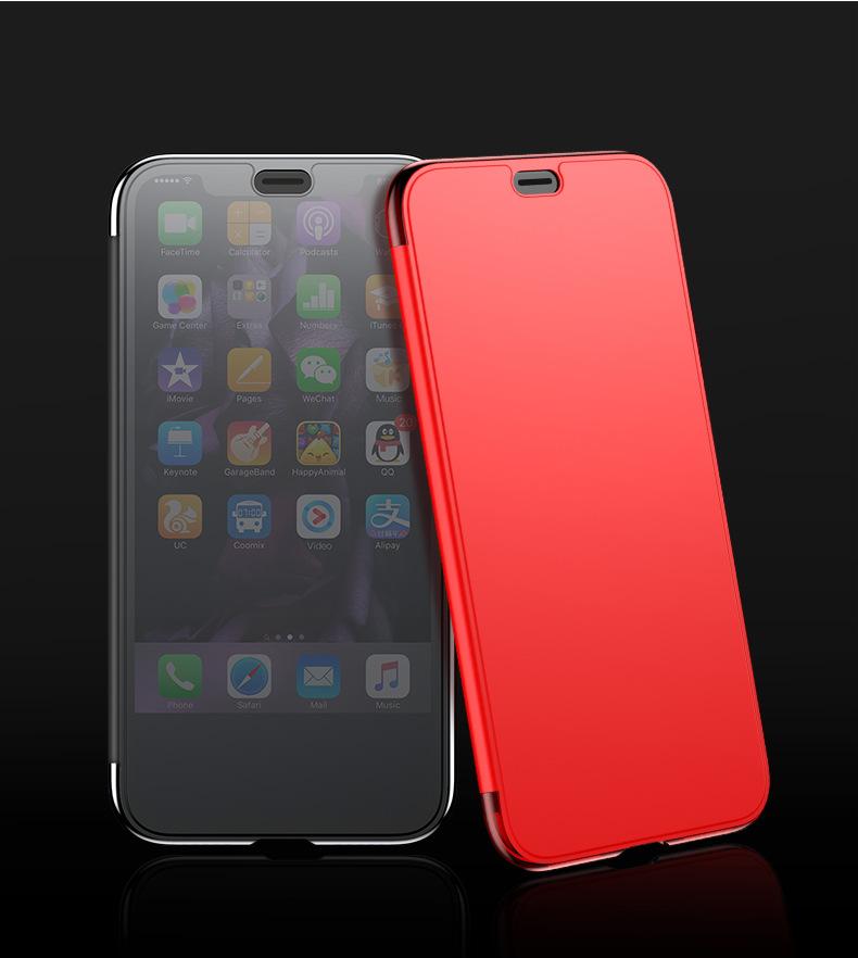 Bao ốp iphone X, Xs Max, XR đậy nắp vẫn cảm ứng hiệu Baseus