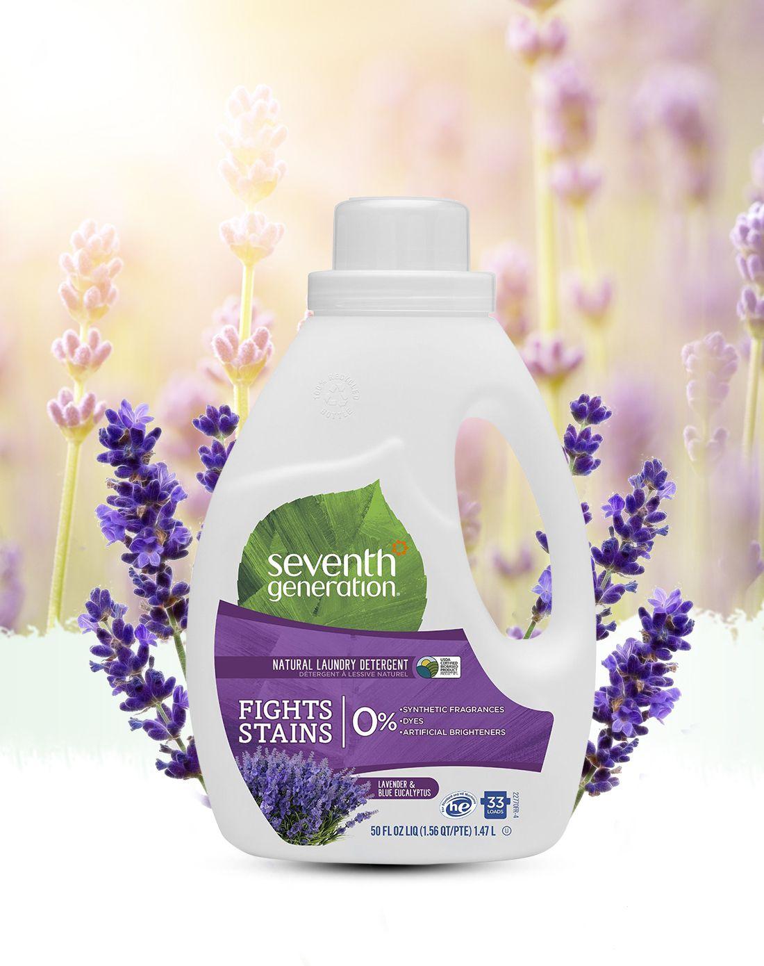 Nước giặt hữu cơ hương bạch đàn xanh & oải hương Seventh Generation 1.47 lít
