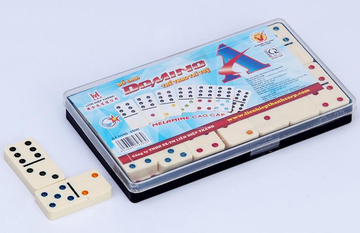Cờ domino loại lớn + tặng hộp đựng