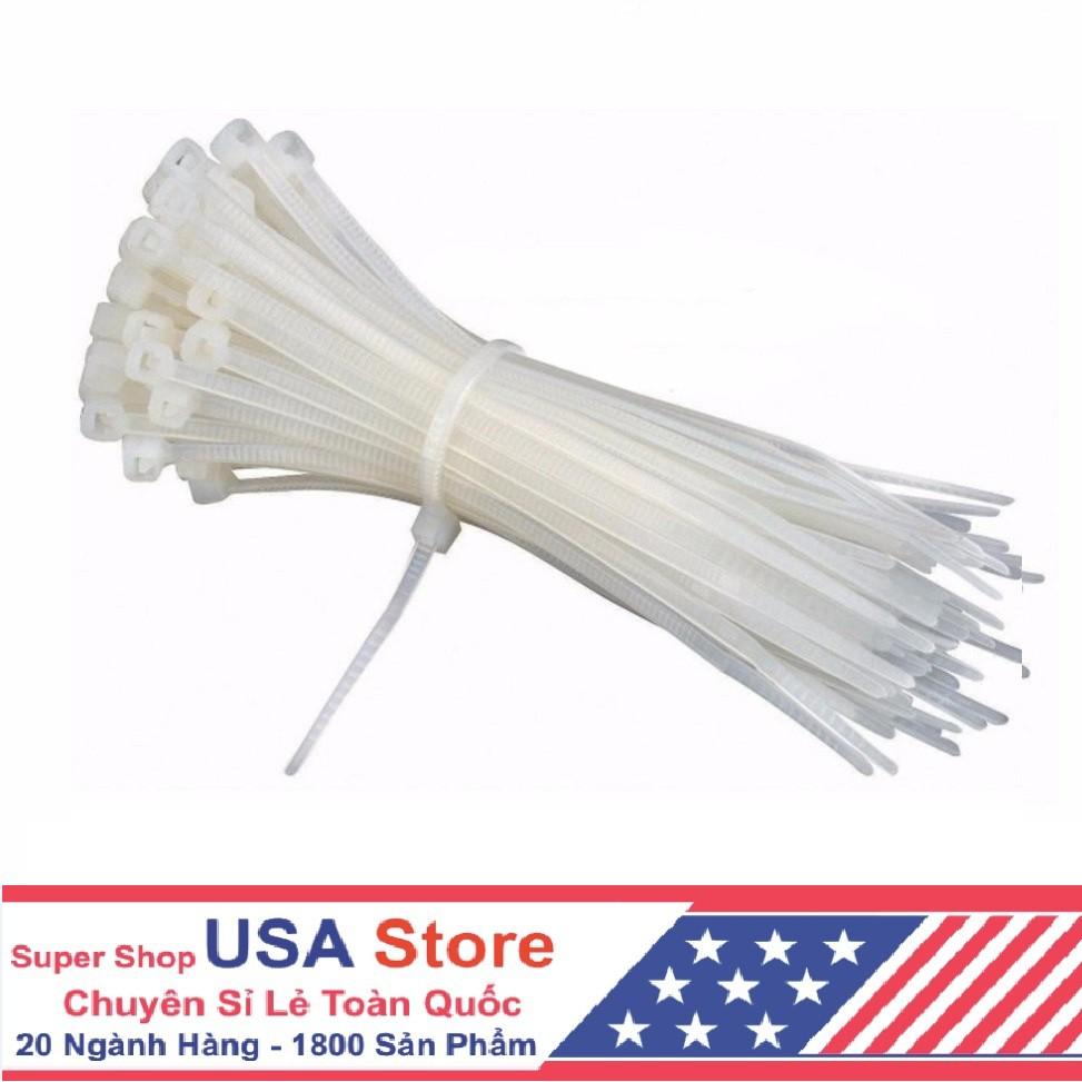 Bộ 50 Dây Rút Nhựa Khóa Siêu Chắc (Chọn Size) mm US04159