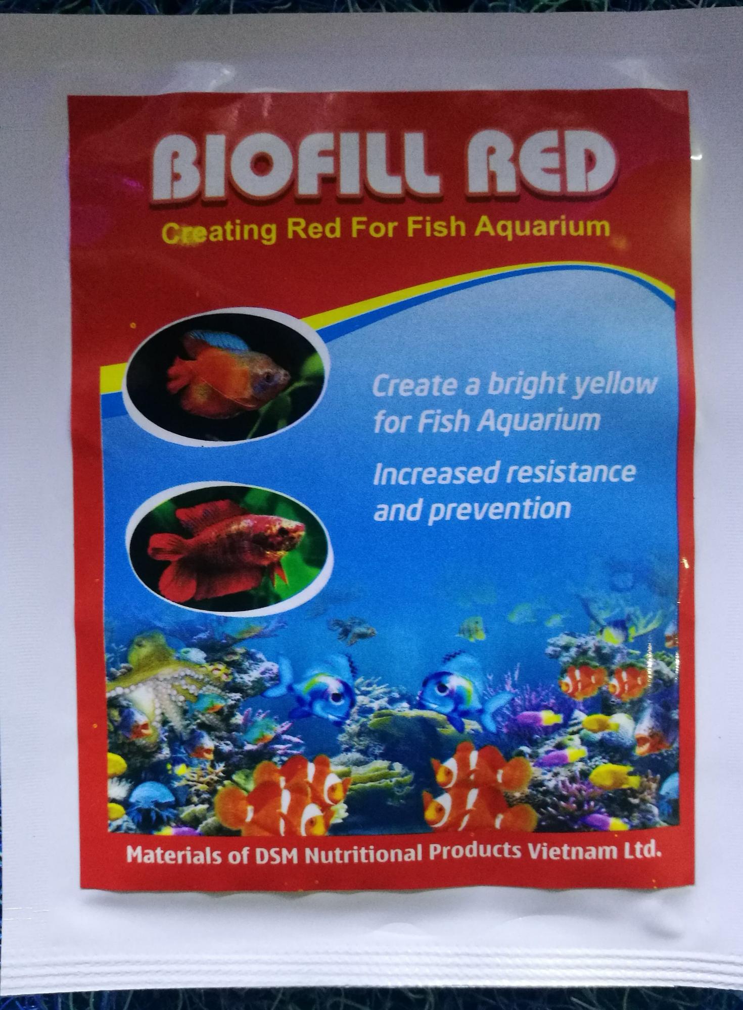 [HCM]Chất tạo màu đỏ cho cá cảnh Biofill red