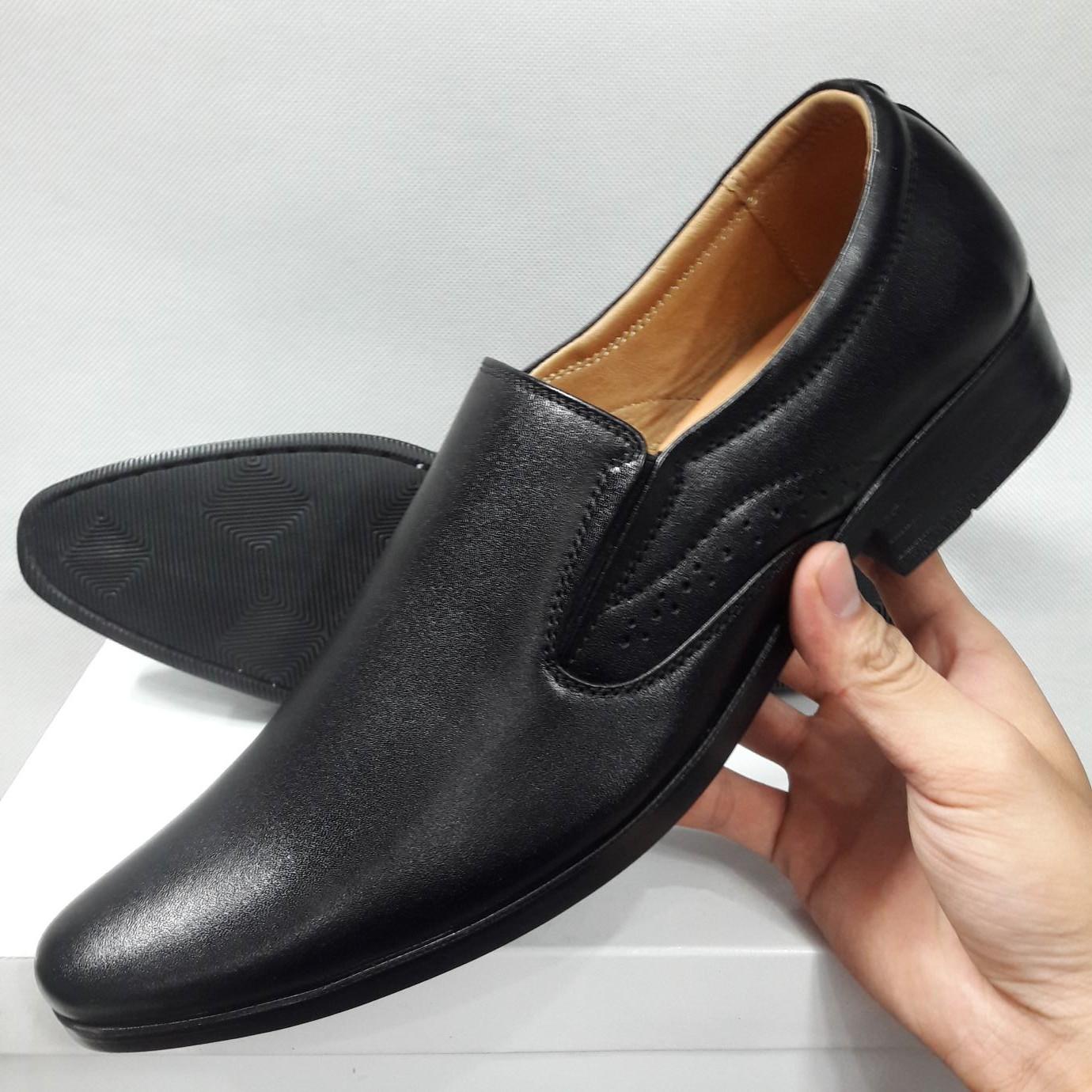 Giày tây nam công sở da bò thật giảm giá mạnh