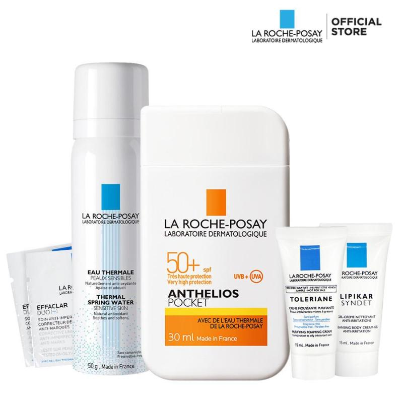 Bộ sản phẩm chống nắng và chăm sóc toàn diện cho da La Roche Posay Pocket Size