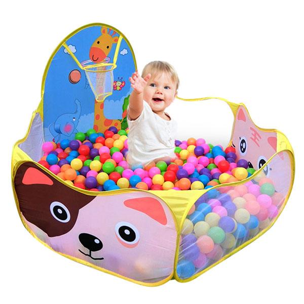Lều bóng hươu cao cổ tặng 100 bóng