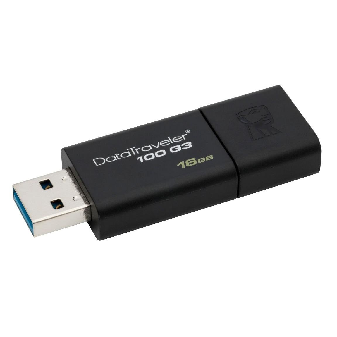 Usb 3.0 kingston dt100g3 16gb - bảo hành chính hãng 60 tháng
