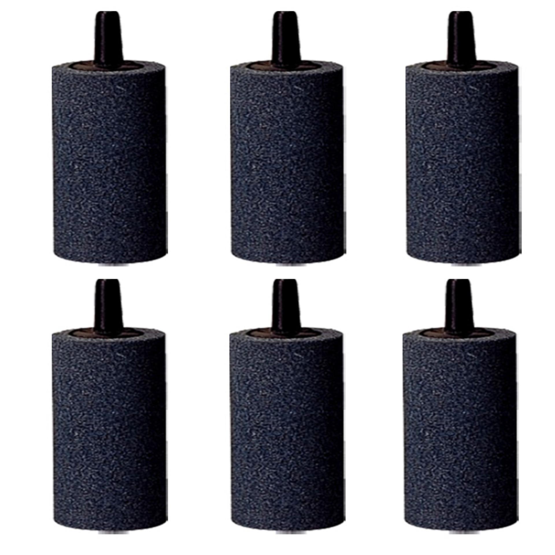 Bộ 6 sủi oxy, đá sủi oxy, quả sủi oxy to, Loại tốt, Cỡ trung đường kính 3cm, cao 5.3cm, nặng 60gr dùng cho Máy sủi oxy, Máy sục khí - Tăng lượng khí oxy bể cá - Giúp cá lớn nhanh, phát triển mạnh