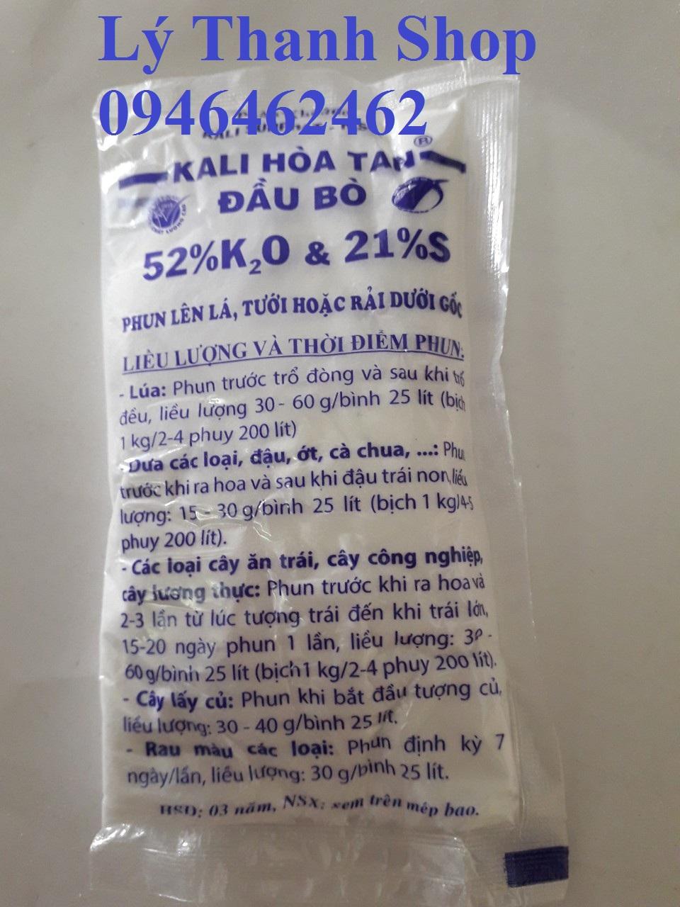 Phân Khoáng  KALI TAN ĐẦU BÒ 100G-COMBO 2 GÓI