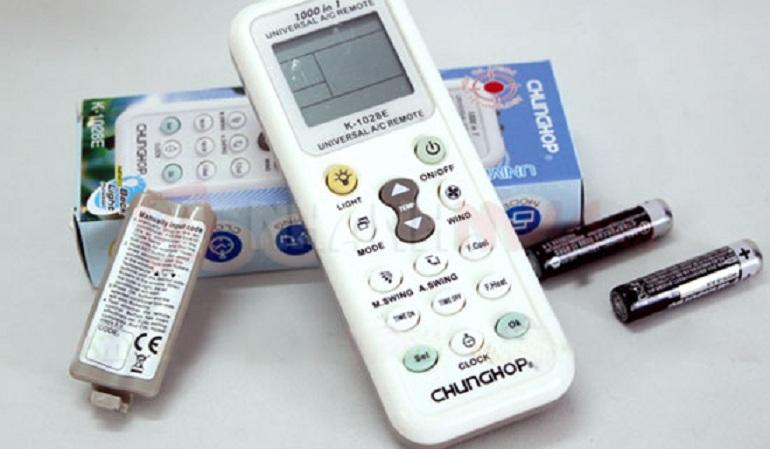 Remote đa năng dùng cho tất cả các dòng máy lanh hiện nay