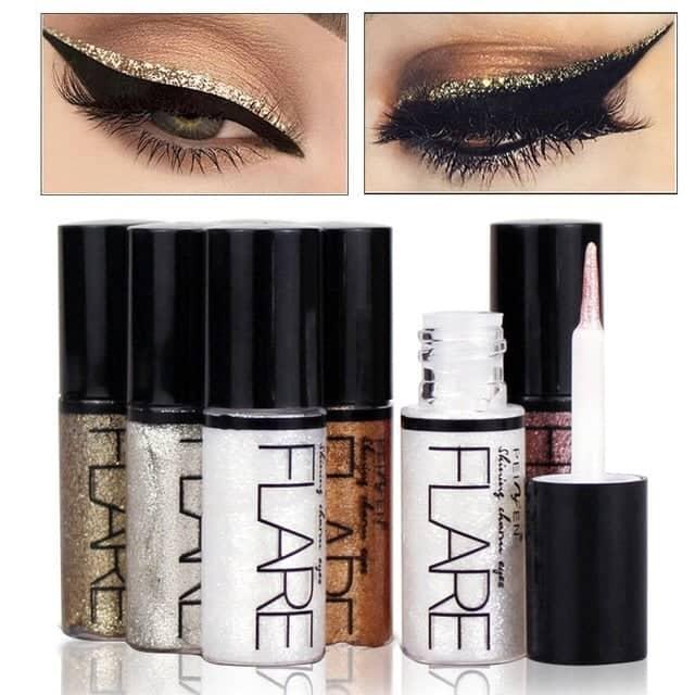 Nguyên set 10 thỏi nhũ mắt kim tuyến Flare siêu hot