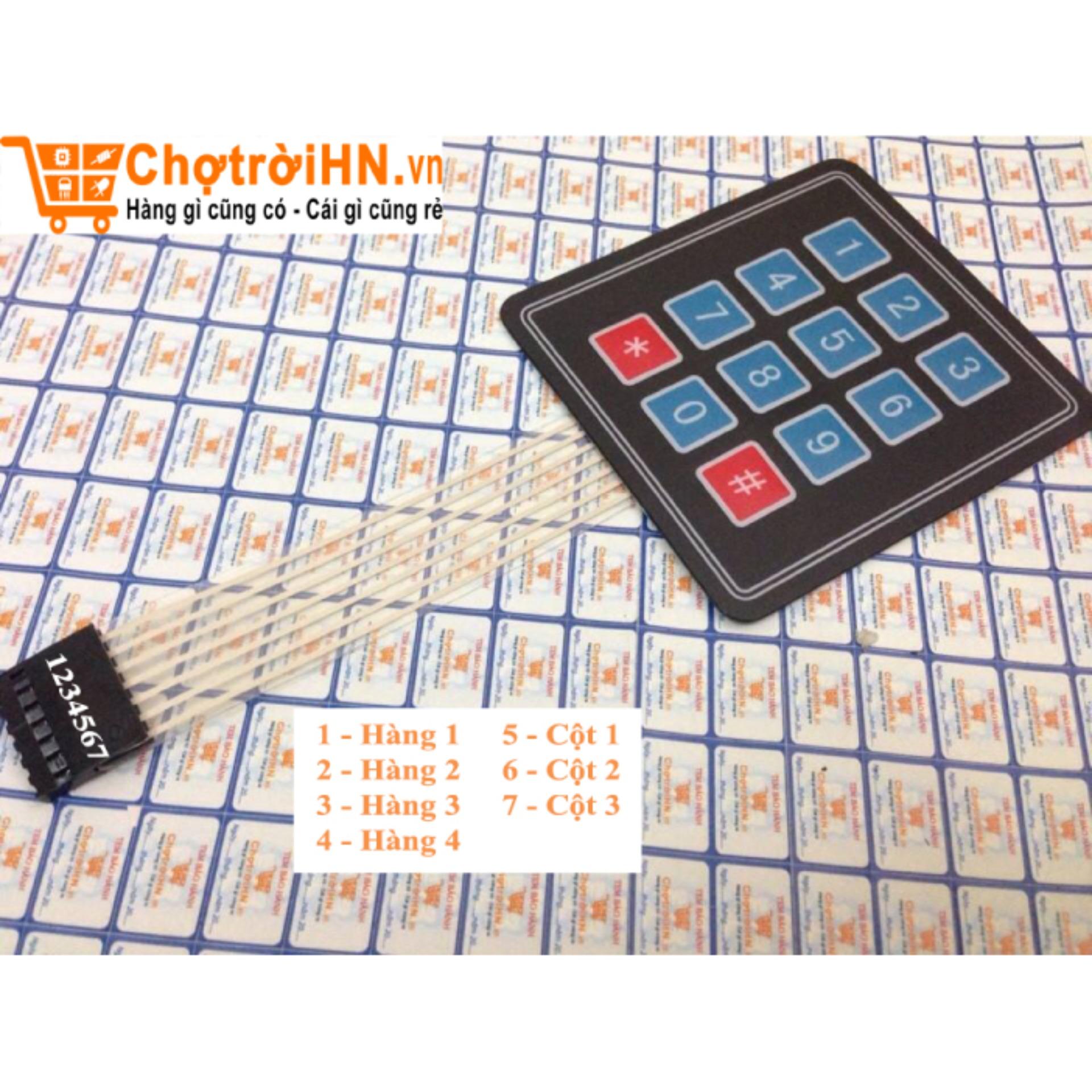 Bàn Phím Ma Trận 3x4