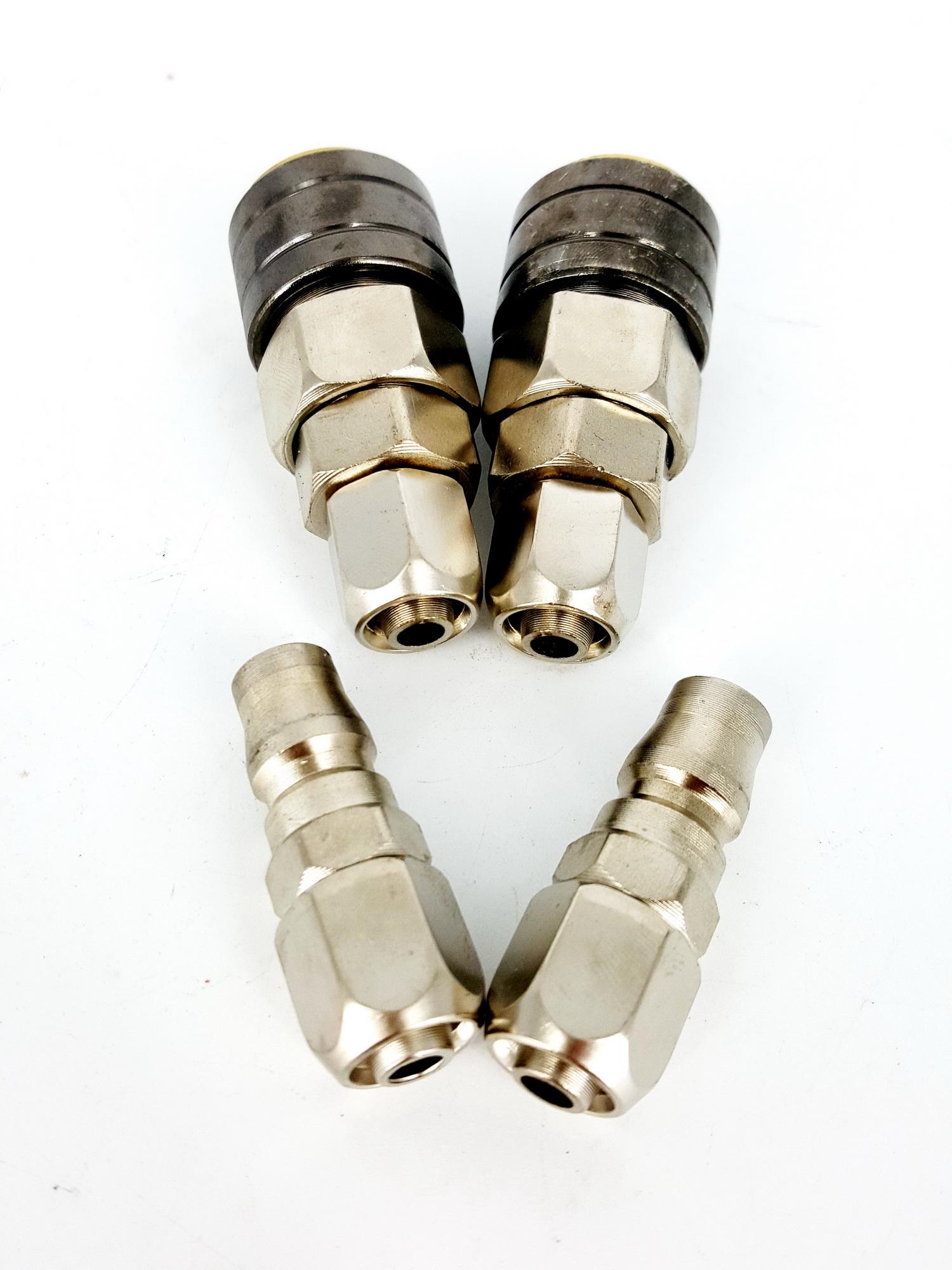 Bộ 2 đầu nối hơi kapusi tự động dây 10 ly