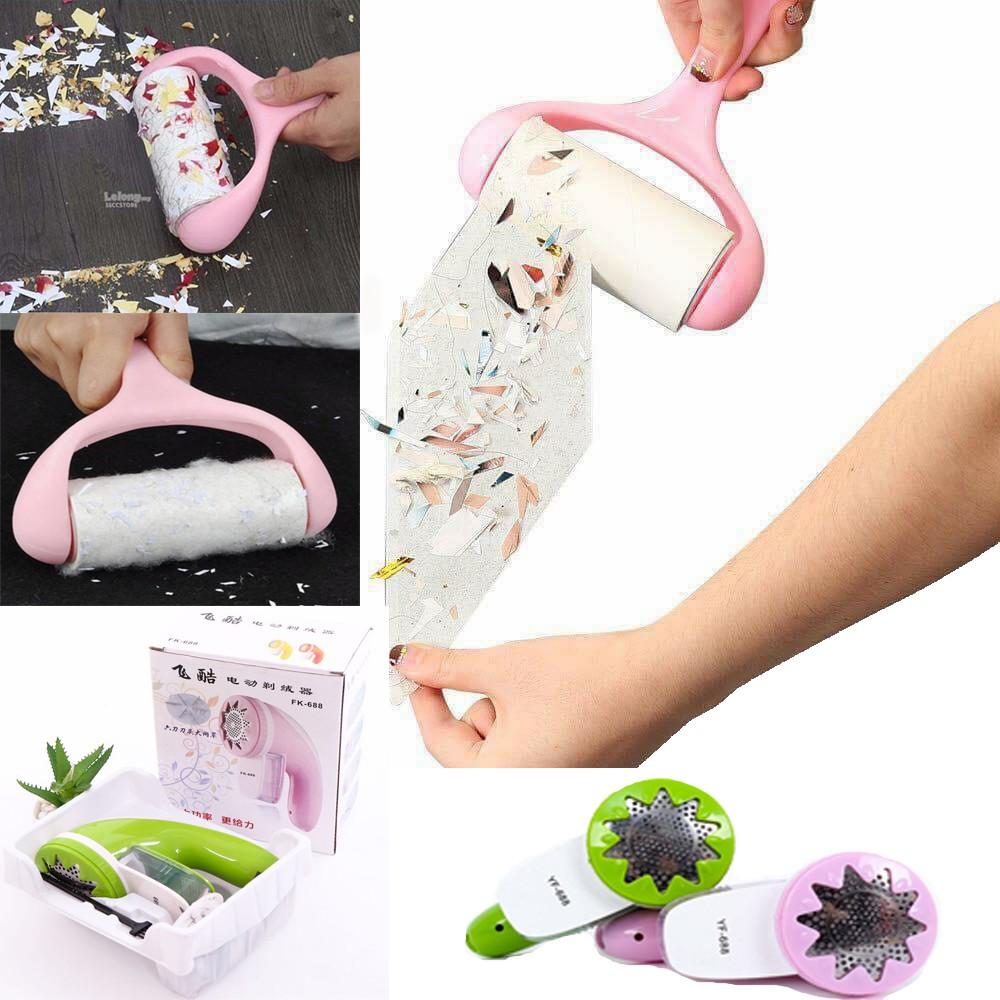 Cây lăn bụi quần áo đa năng tặng 1 máy cắt lông xù và 2 cuốn lăn bụi