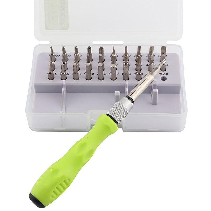 Bộ dụng cụ đa năng 32 chi tiết tô vít, lục giác, hoa thị... dành cho mọi nhà