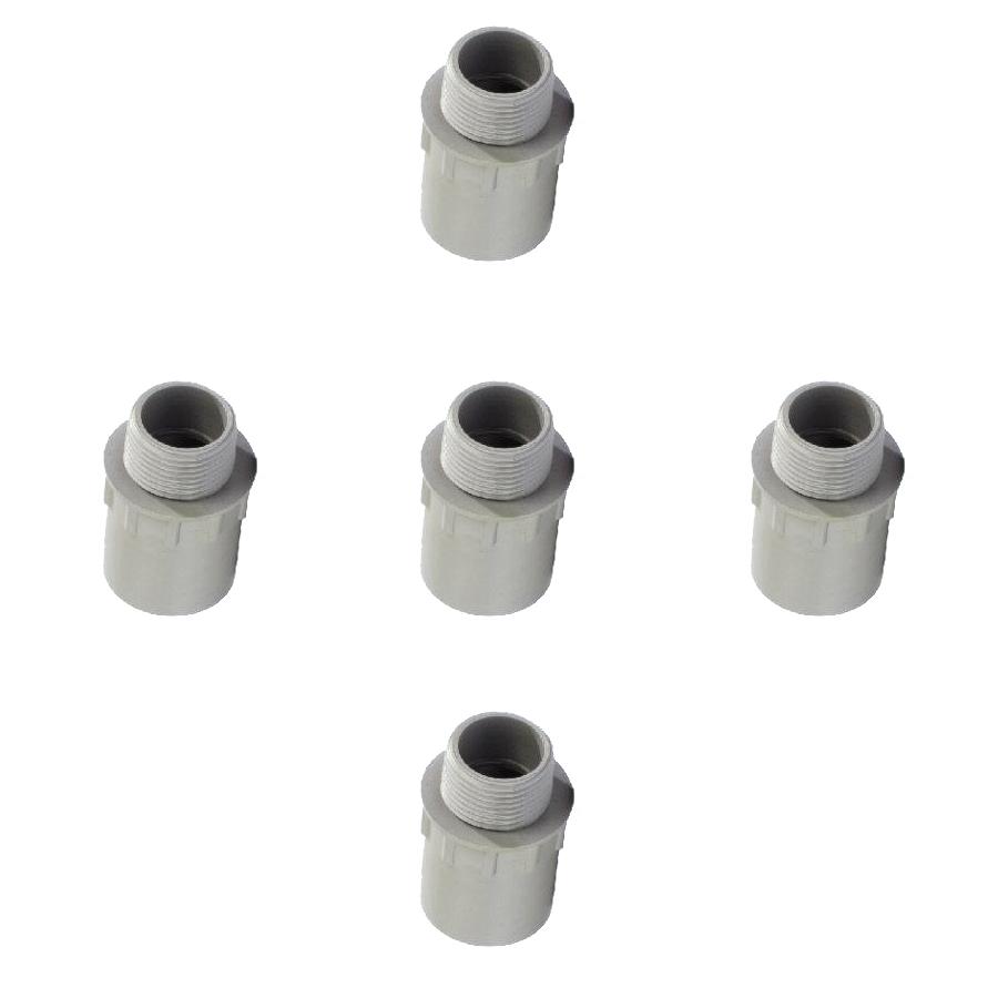 [HCM]Bộ 05 nối 27 ren ngoài 27 chuyên dùng nối béc tưới có ren trong 27