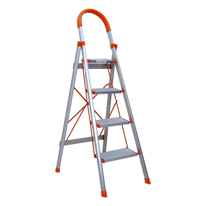 Thang nhôm ghế bản to 4 bậc ADVINDEQ ADS-704 (bậc cao nhất 93cm)