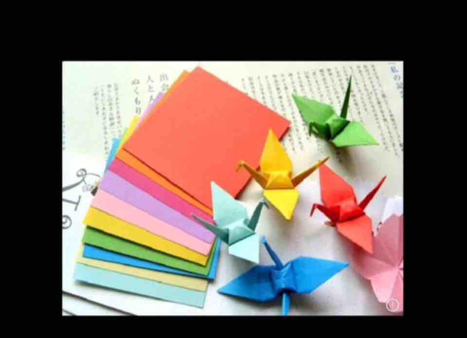 1000 tờ giấy gấp hạc size 5*5 cm