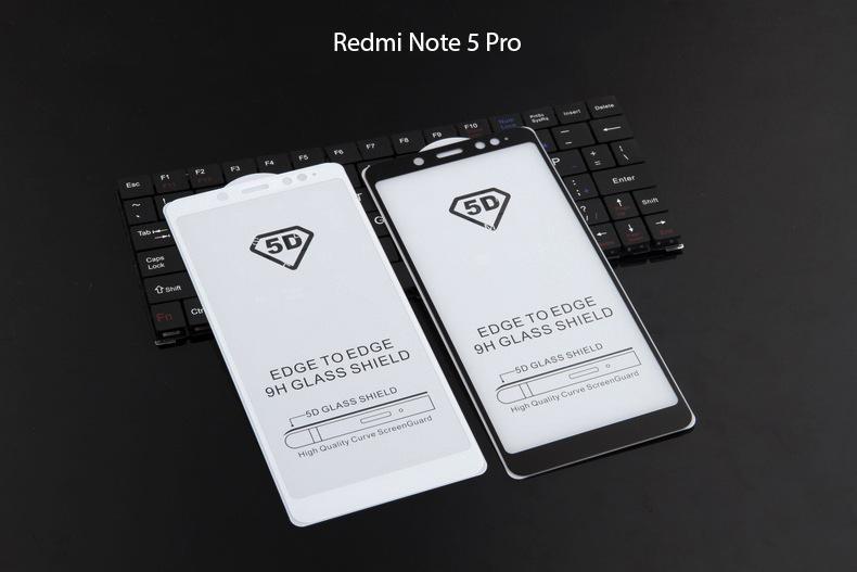 Cường lực 5D Full màn hình Xiaomi Redmi Note 5 Pro