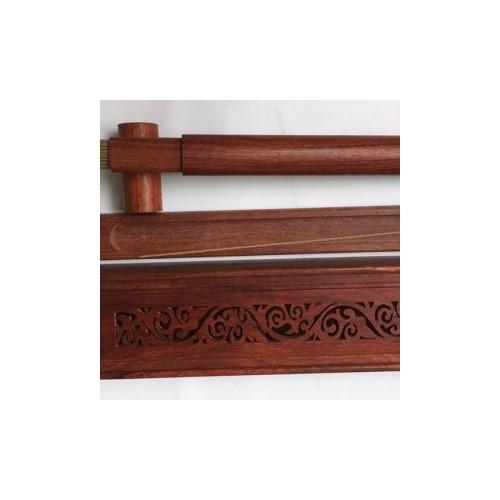 Hộp Gỗ Hương Đựng Nhang Trầm Và Ống Nhang Trầm Không Tăm Loại 1 (25 X 6 X 3 Cm)