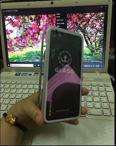 Ốp lưng hít nam châm viền mầu hiệu Shengo cho iPhone 6Plus