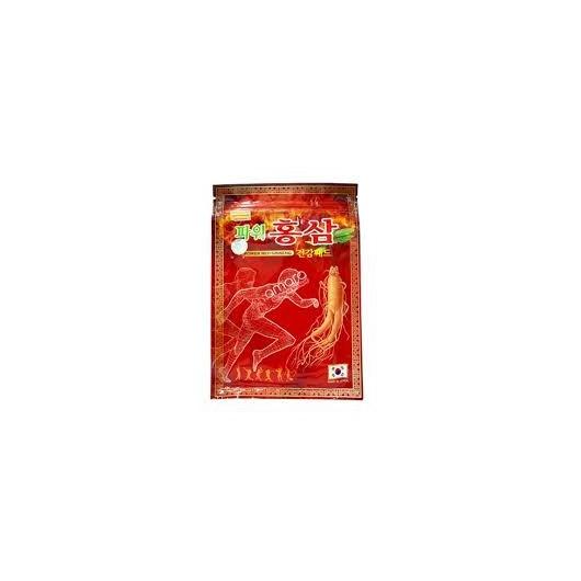 COMBO 10 GÓI CAO DÁN HỒNG SÂM KOREA POWER GINSENG [TÚI ĐỎ 20 MIẾNG DÁN