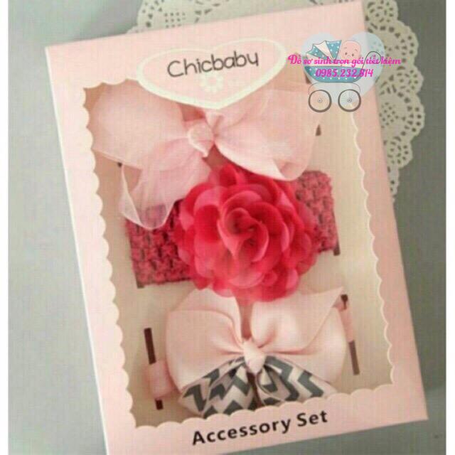 Set tuban cho bé gái sơ sinh