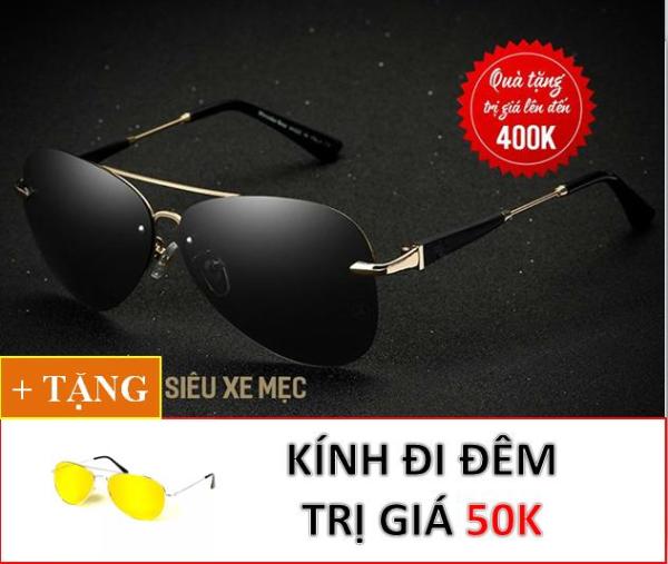 Giá bán Kính mát nam cao cấp đẹp hot+ tặng kính đi đêm