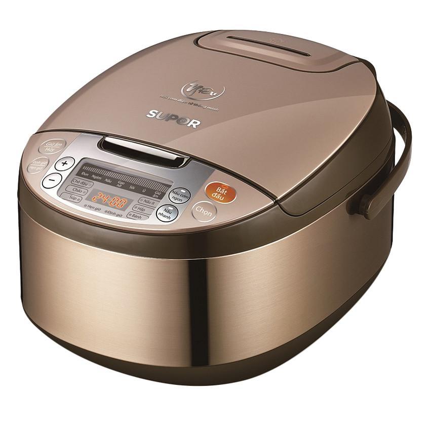 Nồi cơm niêu điện tử thông minh lồng nồi chống dính supor cfxb50fc33vn-75 1.8l